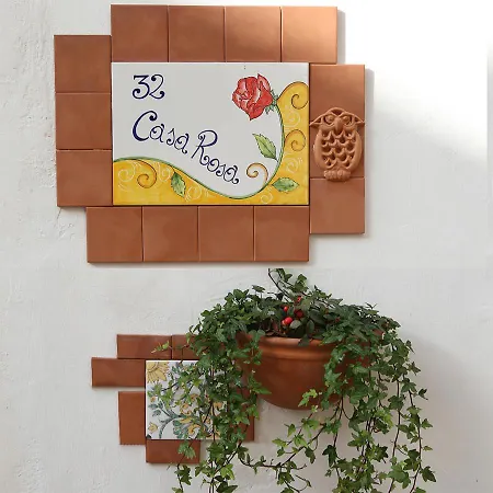 Casa Rosa Con Giardino شقة